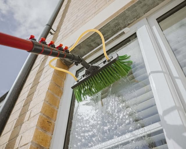 2 storey window cleaning services